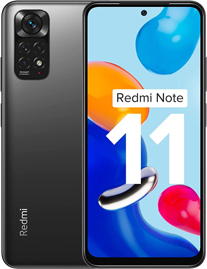 Xiaomi Redmi Note 11 Dual SIM Amoled DotDisplay Graphite Gray 4GB RAM 128GB 4G LTE Xiaomi Redmi Note 11 Dual SIM Amoled DotDisplay Graphite Gray 4GB RAM 128GB 4G LTE